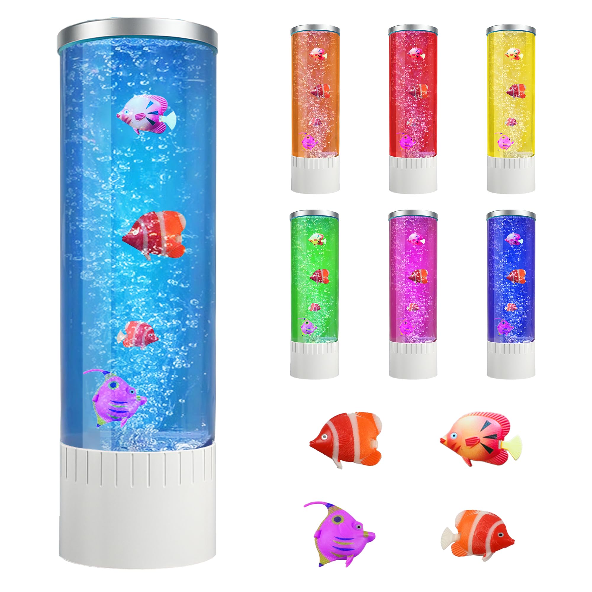 Brewish Bubble lamp | 7 Color Changing LED Lamps | Fake Aquarium
